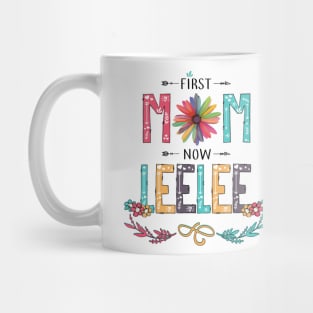 First Mom Now Leelee Wildflowers Happy Mothers Day Mug